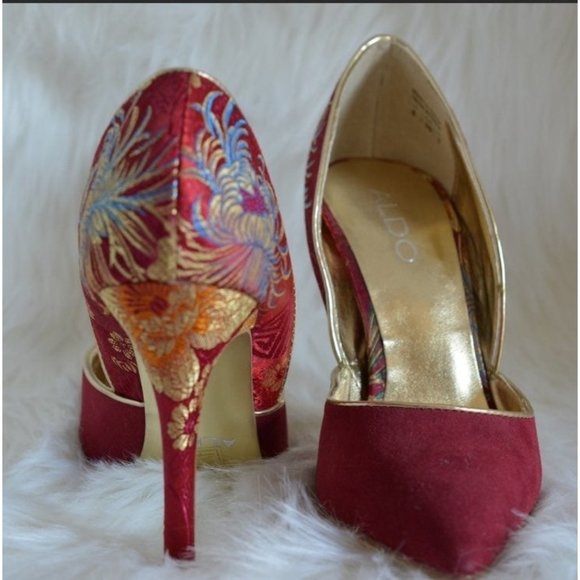Aldo brand multicolored heels/pumps - Picture 2 of 8